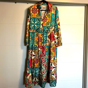 Size large from Italy sunning aline dress